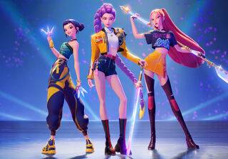 Zoey KPop Demon Hunters wallpaper