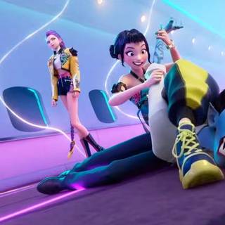 Zoey KPop Demon Hunters wallpaper