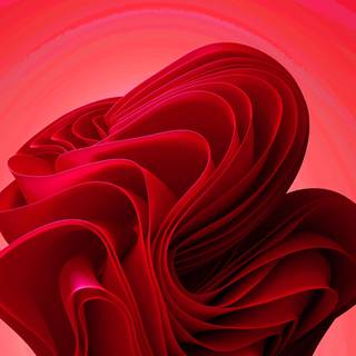 Windows 11 red 4k wallpaper