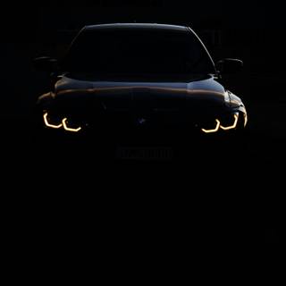 Dark BMW M4 4k wallpaper
