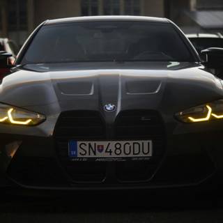 Dark BMW M4 4k wallpaper