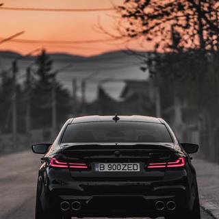 BMW M5 4k phone wallpaper