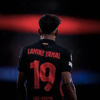 Lamine Yamal 4k PC wallpaper