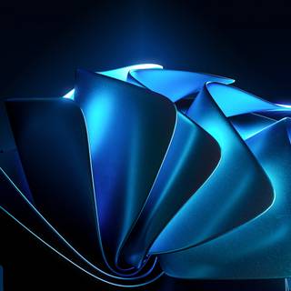 Windows 11 4k blue wallpaper