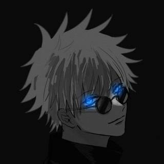 Gojo 4k iPhone black  wallpaper