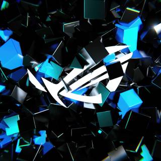 Asus blue 4k wallpaper