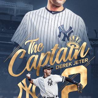 Derek Jeter iPhone wallpaper
