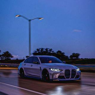 BMW M3 Competition iPhone wallpaper