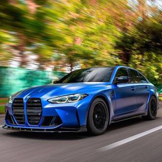 BMW M3 Competition iPhone wallpaper