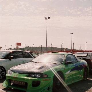 Mitsubishi Eclipse iPhone wallpaper