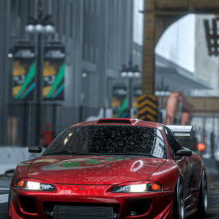 Mitsubishi Eclipse iPhone wallpaper