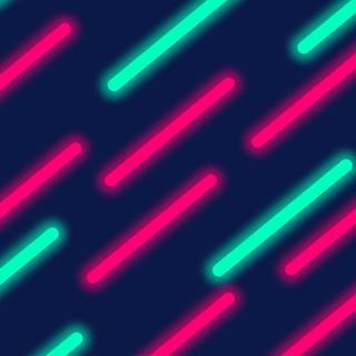 Neon pink iPhone wallpaper
