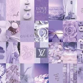 Light purple aesthetic desktop wallpaper