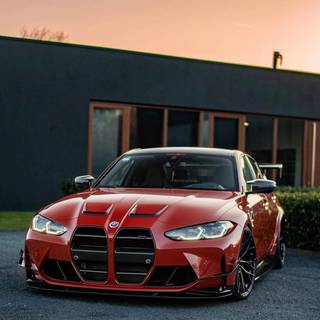 BMW M3 Competition iPhone wallpaper