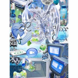 Frutiger Aero iPhone wallpaper