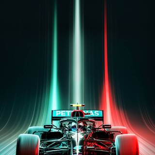 Mercedes Formula 1 iPhone wallpaper
