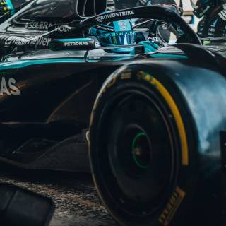 Mercedes Formula 1 iPhone wallpaper