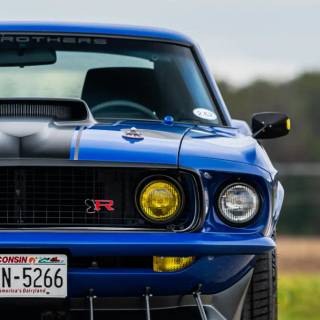 Ford Mustang 1969 iPhone wallpaper