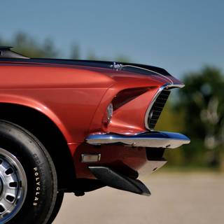 Ford Mustang 1969 iPhone wallpaper