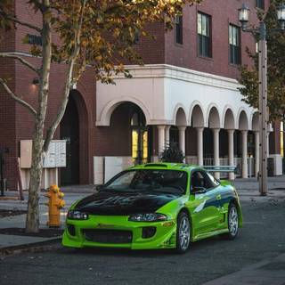 Mitsubishi Eclipse iPhone wallpaper
