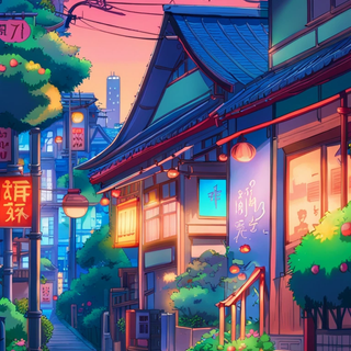 Cozy anime phone wallpaper