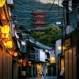 Cozy anime phone wallpaper