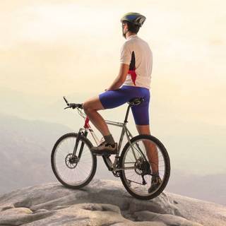 Cycling iPhone wallpaper