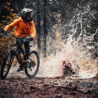 Cycling iPhone wallpaper