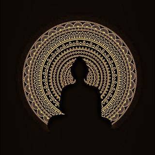 Meditate phone wallpaper