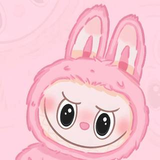Labubu desktop wallpaper