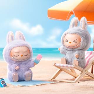 Labubu desktop wallpaper