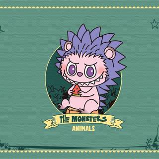 Labubu desktop wallpaper