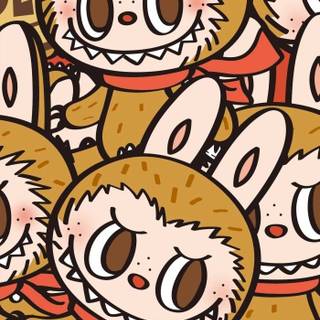 Halloween Labubu wallpaper