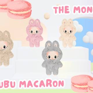 Labubu desktop wallpaper