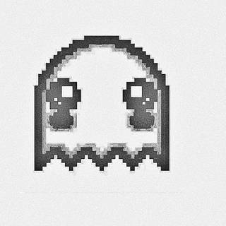 Cute ghost desktop wallpaper