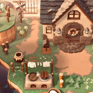 ACNH desktop wallpaper