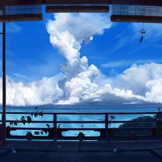 Lofi anime desktop wallpaper