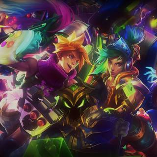 Arcade desktop wallpaper