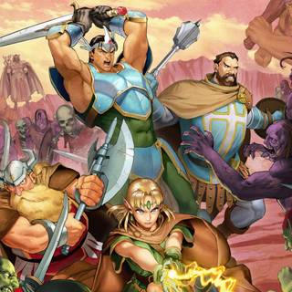 Arcade desktop wallpaper