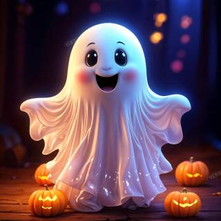 Cartoon Halloween wallpaper