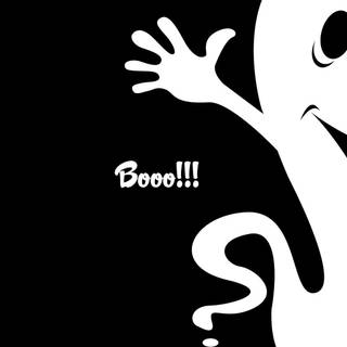 Cute ghost desktop wallpaper