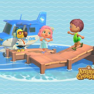 ACNH desktop wallpaper