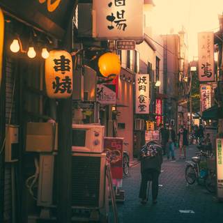 Japan street desktop wallpaper