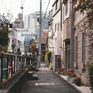 Japan street desktop wallpaper