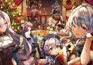 Keqing desktop wallpaper