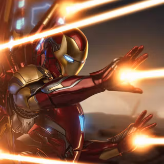 Iron Man Endgame desktop wallpaper