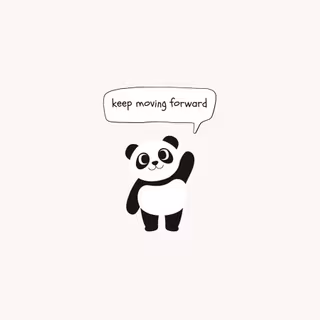 Cute panda desktop wallpaper