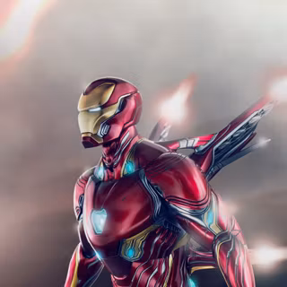 Iron Man Endgame desktop wallpaper