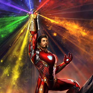 Iron Man Endgame desktop wallpaper