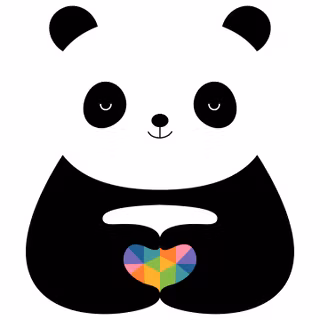 Cute panda desktop wallpaper